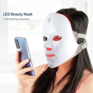 Maschera viso LED 7 colori — foto 2
